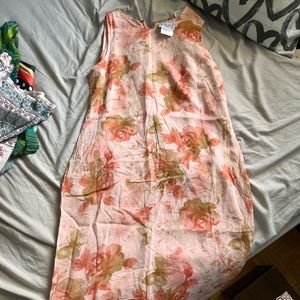 2 Of Us NYC | Floral with Butterfly 100% Rayon Dress